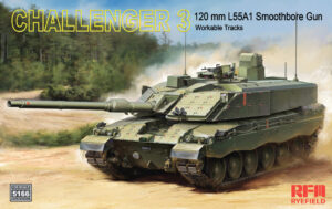 Ryefield Models RM5166 1/35 Challenger III W/ 120mm L55A1 Smoothbore Gun